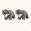Pallas Cat Plush 2PCS