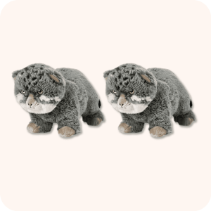 Pallas Cat Plush 2PCS