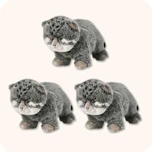 Pallas Cat Plush 3PCS