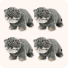 Pallas Cat Plush 4PCS